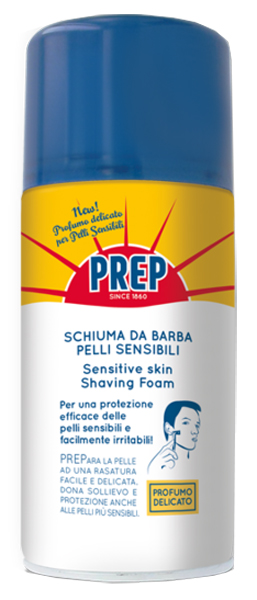 PREP SCHIUMA BARBA PELLE SENSIBILE 300 ML - dottorbianchi.it
