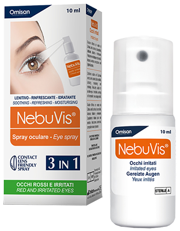 NEBUVIS OCCHI IRRITATI SPRAY 10 ML 1 PEZZO - dottorbianchi.it