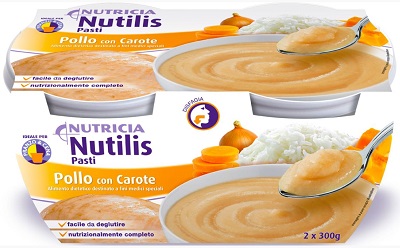 NUTILIS PASTI POLLO CON CAROTE 2 X 300 G - dottorbianchi.it