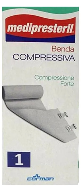BENDA MEDIPRESTERIL COMPRESSIONE FORTE M4,5X10CM TESI - dottorbianchi.it