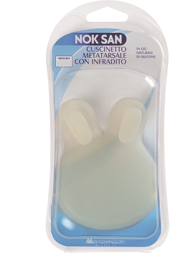 NOK SAN GEL CUSCINETTO METATARSALE CON INFRADITO S/M - dottorbianchi.it