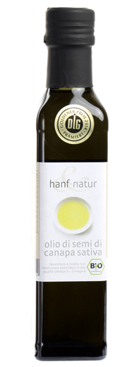HANF&NATUR CANAPA OLIO DI SEMI BIO 250 ML - dottorbianchi.it