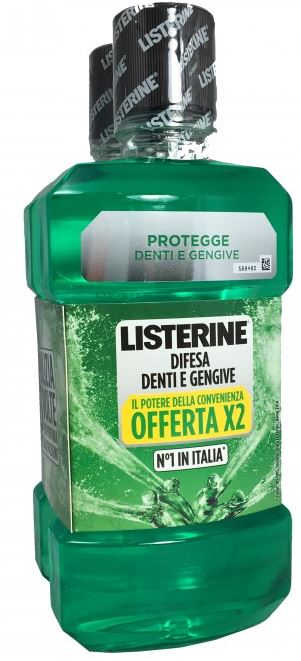 LISTERINE DIFESA DENTI E GENGIVE BUNDLE 2 X 500 ML - dottorbianchi.it
