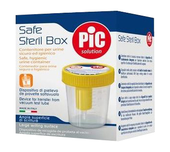 CONTENITORE PIC URINA 100 ML PRELEVAMENTO SOTTOVUOTO - dottorbianchi.it
