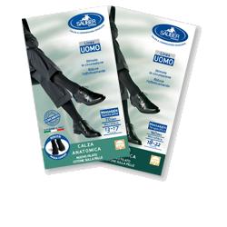 CALZA UOMO COTONE 140 DENARI GRANDE BLU - dottorbianchi.it