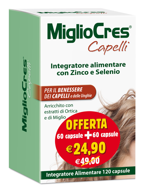 MIGLIOCRES 60+60 CAPSULE 60 G PROMOZIONE - dottorbianchi.it