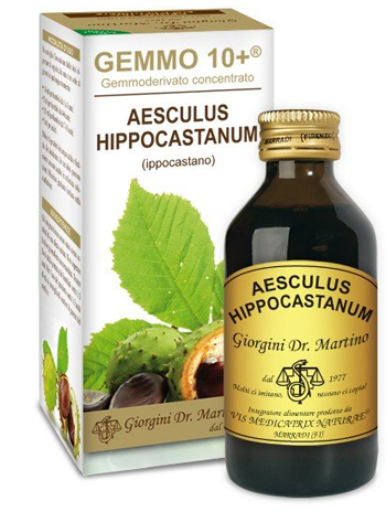 IPPOCASTANO LIQUIDO ANALCOLICO GEMMO 10+ 100 ML - dottorbianchi.it