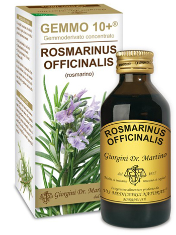 GEMMO 10+ ROSMARINO LIQUIDO ANALCOLICO 100 ML - dottorbianchi.it