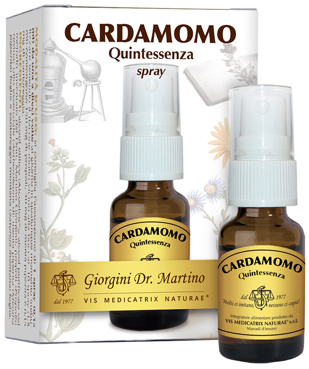 CARDAMOMO QUINTESSENZA SPRAY 15 ML - dottorbianchi.it