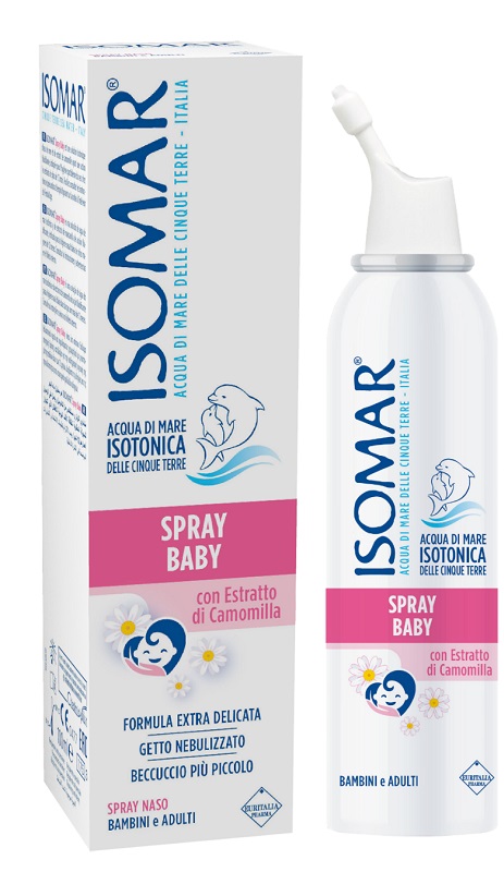 ISOMAR SPRAY BABY CON CAMOMILLA 100 ML - dottorbianchi.it