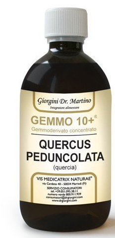GEMMO 10+ QUERCIA 500 ML LIQUIDO ANALCOLICO - dottorbianchi.it