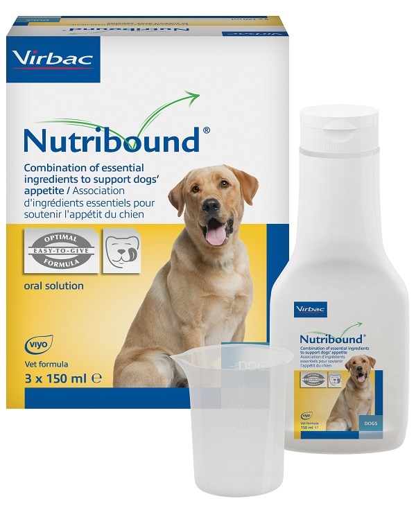 NUTRIBOUND SOLUZIONE ORALE APPETIBILE PER CANE 3 FLACONI DA 150 ML - dottorbianchi.it