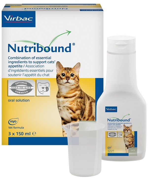 NUTRIBOUND SOLUZIONE ORALE APPETIBILE PER GATTO 3 FLACONI DA 150 ML - dottorbianchi.it