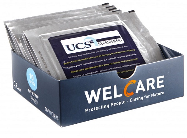 UCS DEBRIDEMENT 10 PANNO DETERGENTE PER DEBRIDEMENT FERITE 10 PEZZI - dottorbianchi.it