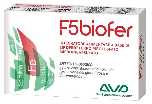 F5 BIOFER 30 CAPSULE BLISTER 14,8 G - dottorbianchi.it