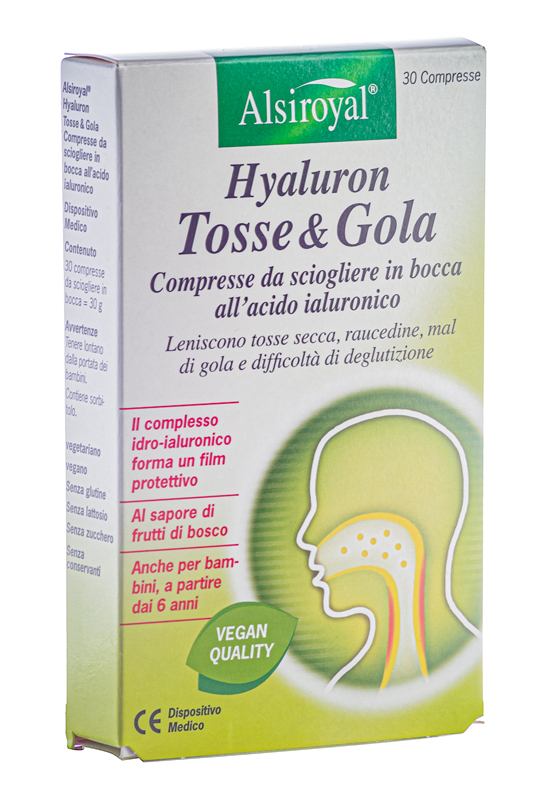 HYALURON TOSSE & GOLA 30 COMPRESSE N - dottorbianchi.it