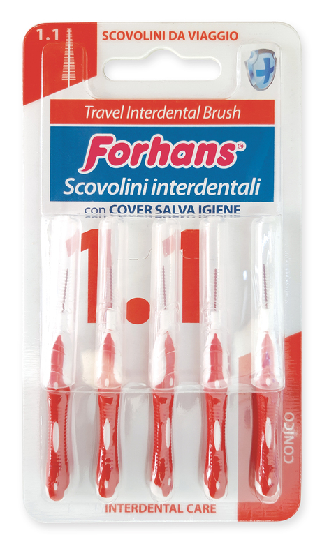 FORHANS TRAVEL INTERDENTAL BRUSH 1,1 - dottorbianchi.it