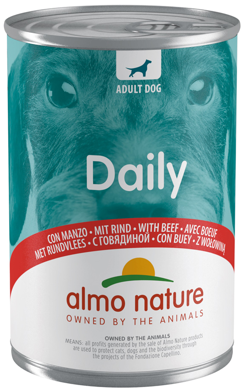 ALMO NATURE DOGS DAILY MENU CON MANZO 400G - dottorbianchi.it