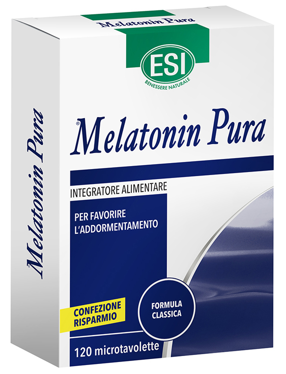 ESI MELATONIN PURA 120 MICROTAVOLETTE - dottorbianchi.it