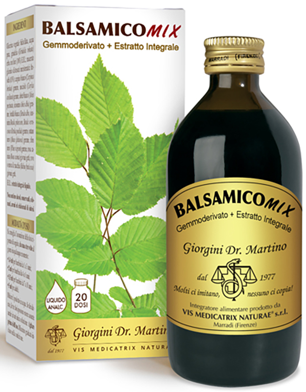 BALSAMICOMIX LIQUIDO ANALCOLICO 200 ML 40 DOSI - dottorbianchi.it
