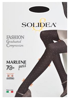 MARLENE POIS 70 COLLANT OPACO FANTASIA NERO 4XLL - dottorbianchi.it