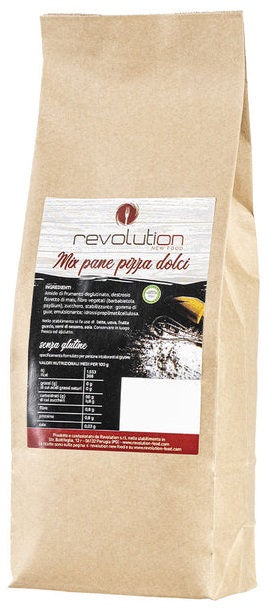 REVOLUTION MIX PANE PIZZA E IMPASTI LIEVITATI 1KG - dottorbianchi.it