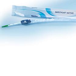 CATETERE VESCICALE AUTOLUBRIFICATO SAFETYCAT ACTIVE TIEMANN 40 CM CH 12 - dottorbianchi.it