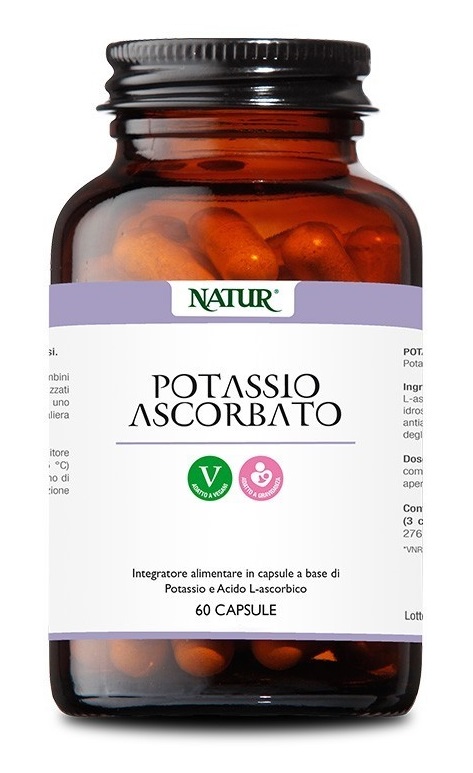 POTASSIO ASCORBATO 60 CAPSULE - dottorbianchi.it