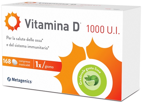 VITAMINA D 1000 UI 168 COMPRESSE MASTICABILI - dottorbianchi.it