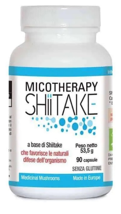 MICOTHERAPY SHIITAKE 90 CAPSULE FLACONE 53,50 G - dottorbianchi.it