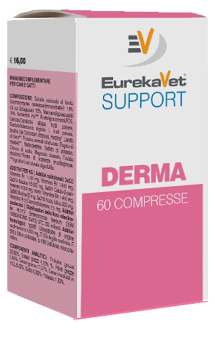 EUREKAVET SUPPORT DERMA 60 COMPRESSE - dottorbianchi.it