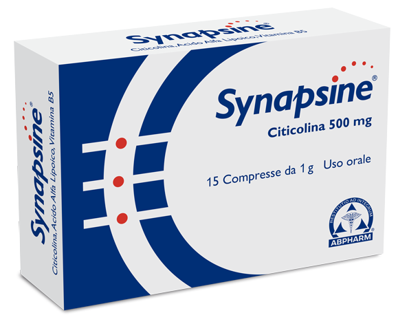 SYNAPSINE BLISTER 15 COMPRESSE ASTUCCIO 15 G - dottorbianchi.it