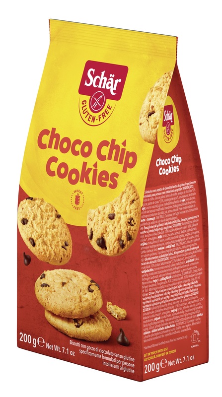 SCHAR CHOCO CHIP COOKIES 200 G - dottorbianchi.it