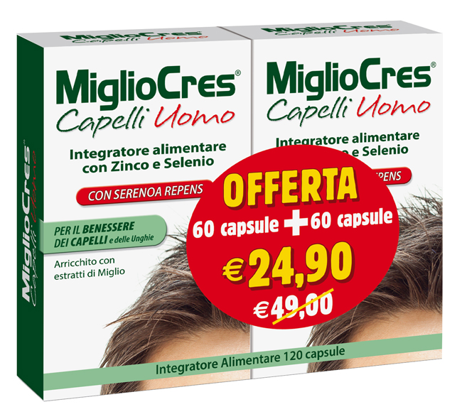 MIGLIOCRES UOMO 60+60 CAPSULE PROMO - dottorbianchi.it
