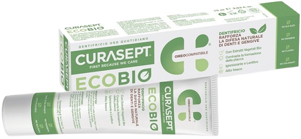 CURASEPT PHARMADENT ECOBIO DENTIFRICIO 75 ML - dottorbianchi.it