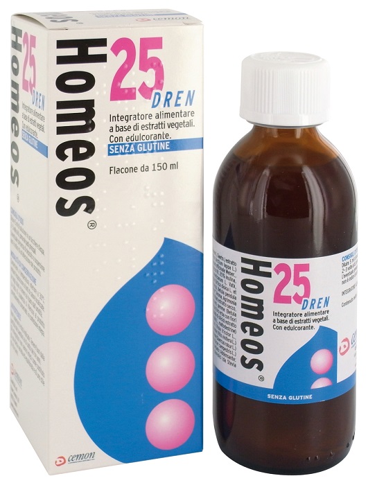 HOMEOS 25 DREN 150ML - dottorbianchi.it