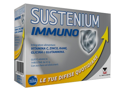 SUSTENIUM IMMUNO ENERGY 14 BUSTINE DA 4,5 G - dottorbianchi.it
