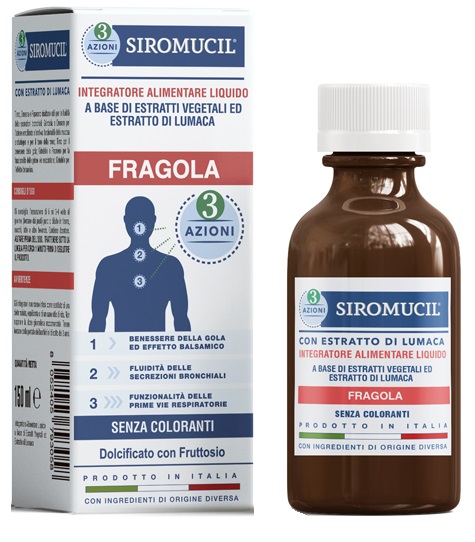 SIROMUCIL 3 AZIONI FRAGOLA 150 ML - dottorbianchi.it