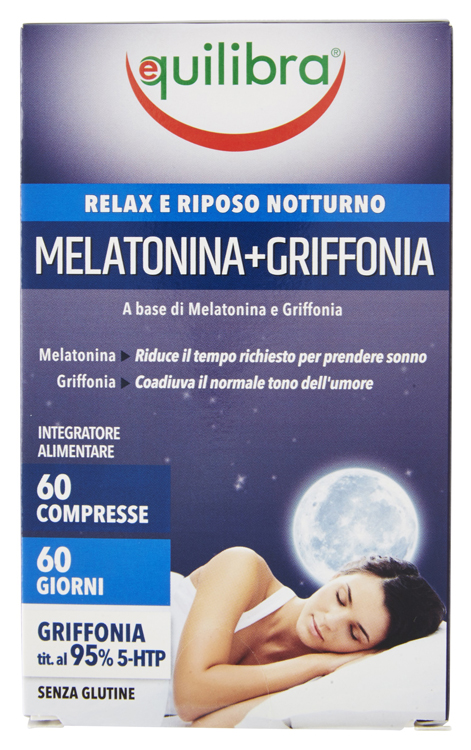 MELATONINA + GRIFFONIA 60 COMPRESSE - dottorbianchi.it