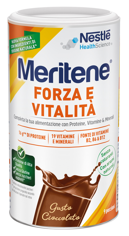 MERITENE FORZA E VITALITA' CIOCCOLATO 270 G - dottorbianchi.it