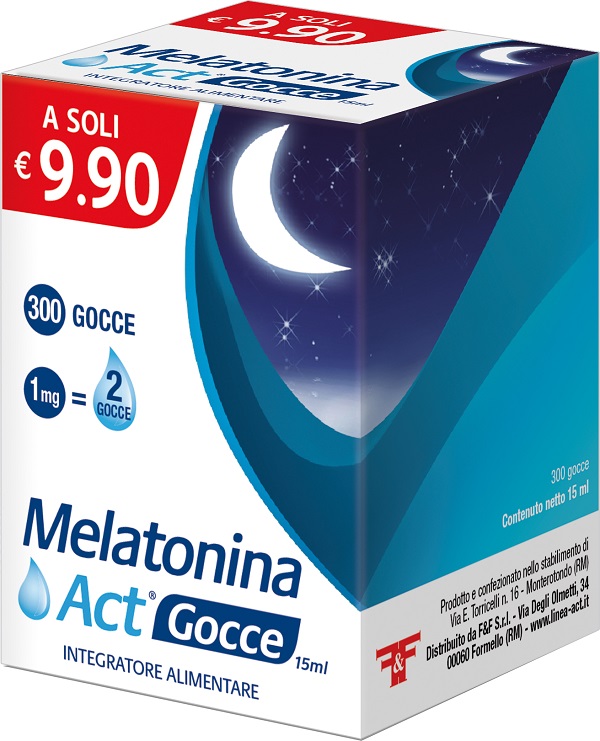 MELATONINA ACT GOCCE 15 ML - dottorbianchi.it