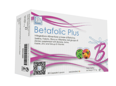 BETAFOLIC PLUS 30 CAPSULE ASTUCCIO 18,6 G - dottorbianchi.it