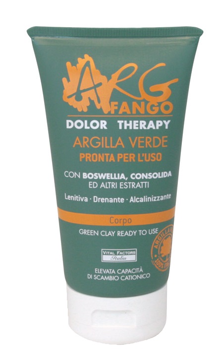 ARGFANGO DOLOR THERAPY ARGILLA VERDE PRONTA PER L'USO PER CORPO 150 ML - dottorbianchi.it