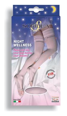 CALZA 70 DEN  LINEA PREVENTIVA NIGHT WELLNESS NERO 1-S - dottorbianchi.it