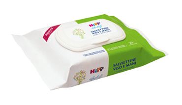 HIPP SALVIETTINE VISO&MANI 1X20 PEZZI - dottorbianchi.it