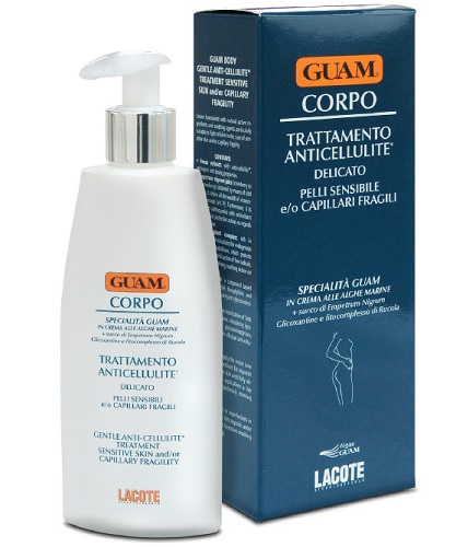 GUAM CREMA CORPO TRATTAMENTO ANTICELLULITE DELICATO PER PELLI SENSIBILI E O CAPILLARI FRAGILI 200 ML - dottorbianchi.it