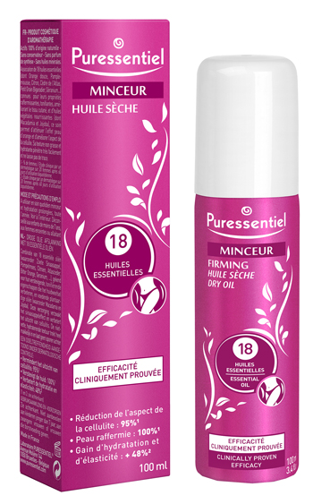 PURESSENTIEL SNELLENTE OLIO SECCO ANTICELLULITE AI 18 OLI ESSENZIALI 100 ML - dottorbianchi.it