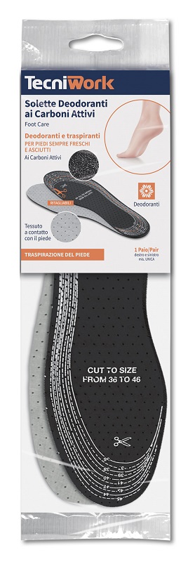 SOLETTE DEODORANTI AI CARBONI ATTIVI 1 PAIO - dottorbianchi.it