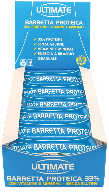 ULTIMATE BARRETTA PROTEICA GUSTO COCCO 24 PEZZI - dottorbianchi.it