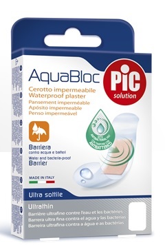 CEROTTO PIC AQUABLOC CM10X8 ANTIBATTERICO 5 PEZZI - dottorbianchi.it